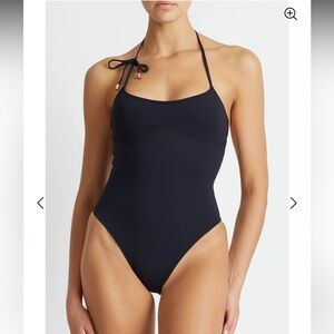 NWT tropic of c sculpting amour in black compression, S